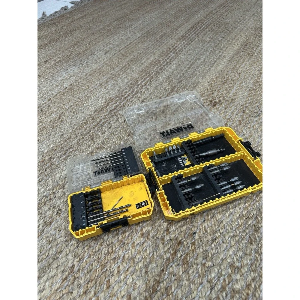 DeWalt Drill Bit ToughCase 2-pack Used Tough Case for Tough Jobs Black/Yellow